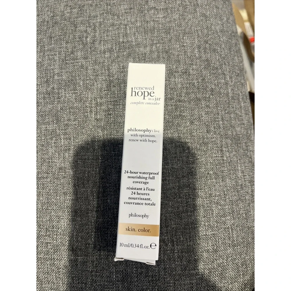 PHILOSOPHY RENEWED HOPE IN A JAR COMPLETE CONCEALER 3.5 Sand  .34 OZ 24 HR WATER